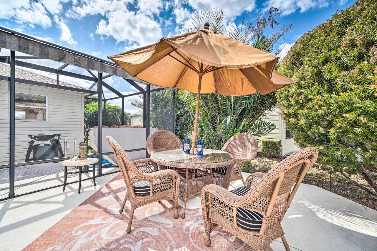 Home In The Villages With Lanai And Private Hot Tub! Exterior photo